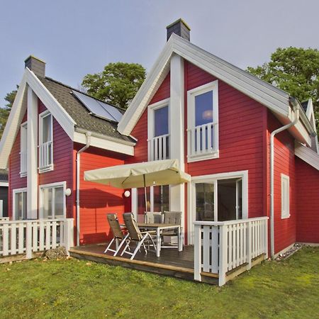Ferienhaus Wellenlaeufer Haus - Sauna, Terrasse, Garten Glowe Luaran gambar