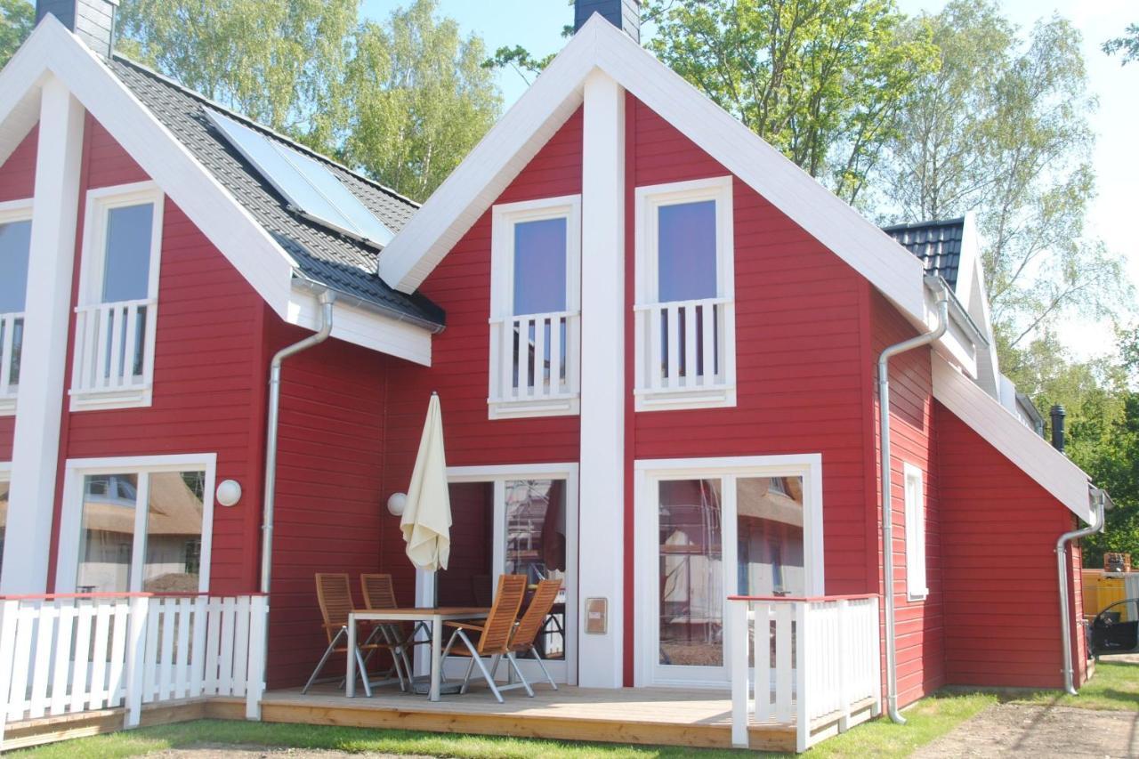 Ferienhaus Wellenlaeufer Haus - Sauna, Terrasse, Garten Glowe Luaran gambar